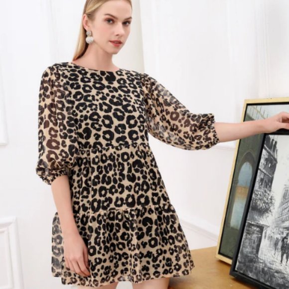 Julie Brown Dress - Picture 3 of 3